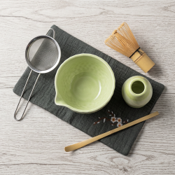 Matcha set 4Barista (light green) – комплект от керамика за приготвяне на чай мача 