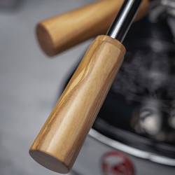 La Pavoni wood handles kit (Legno olivo) – комплект дръжки
