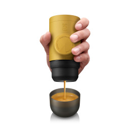 Кафемашина за пътуване Wacaco MiniPresso GR2 (golden ochre) - смляно кафе