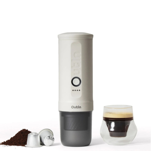 OutIn Nano 2 (Pearl white) - кафемашина за пътуване