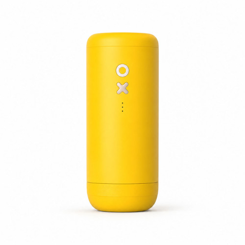 Timemore × Nuttii OX Lite – преносима електрическа кафемелачка (жълта)