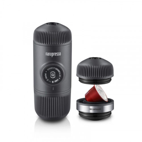 Wacaco NanoPresso (черен) + адаптер Nespresso